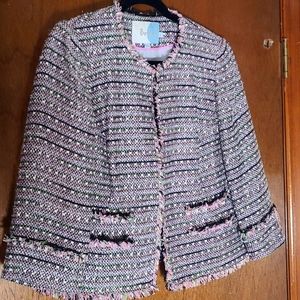Multicolored BODEN tweed blazer